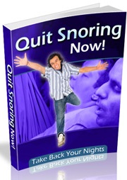 Quit Snoring Now Ebook